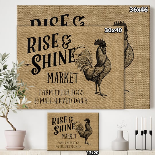 Designart - Rise And Shine Market